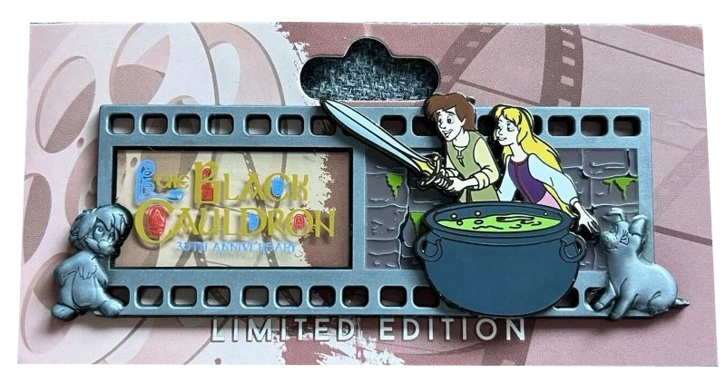 Disney Pin MOG WDI pin The Black Cauldron 35th anniversary film strip Limited Edition 250