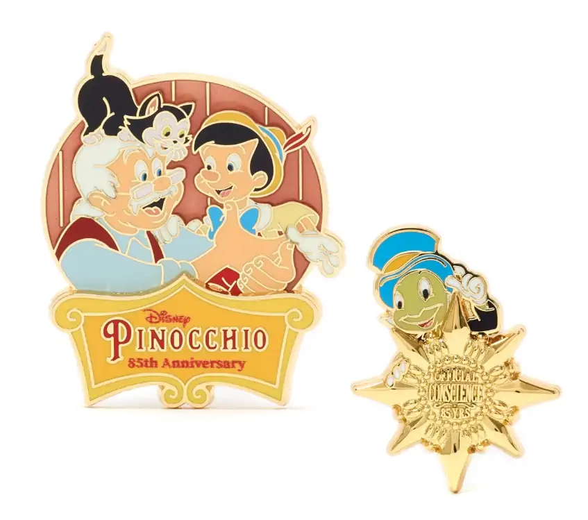 Pinocchio 85th Anniversary Limited Edition Pin Set