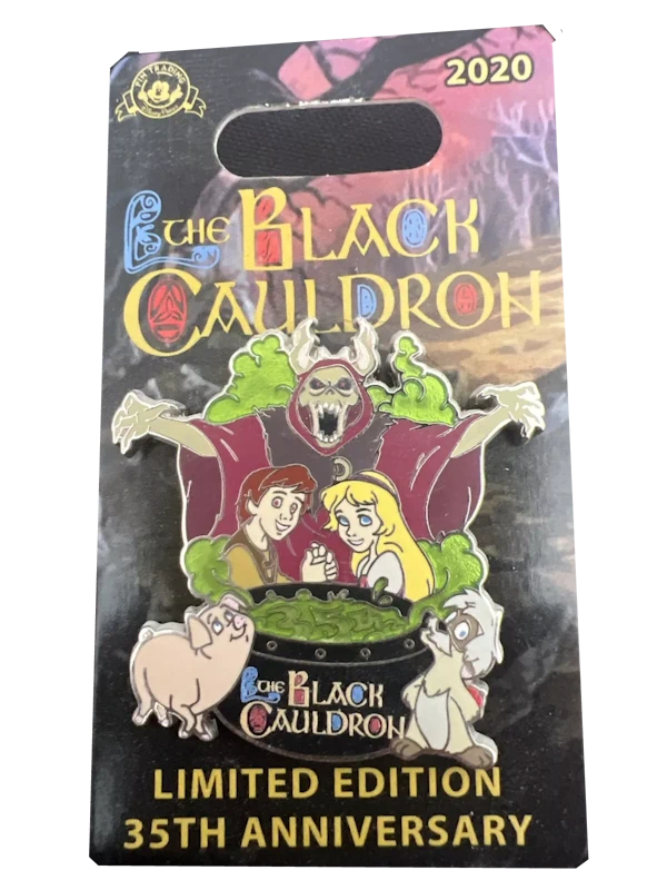 The Black Cauldron Disney Parks 35th Anniversary Pin 2020