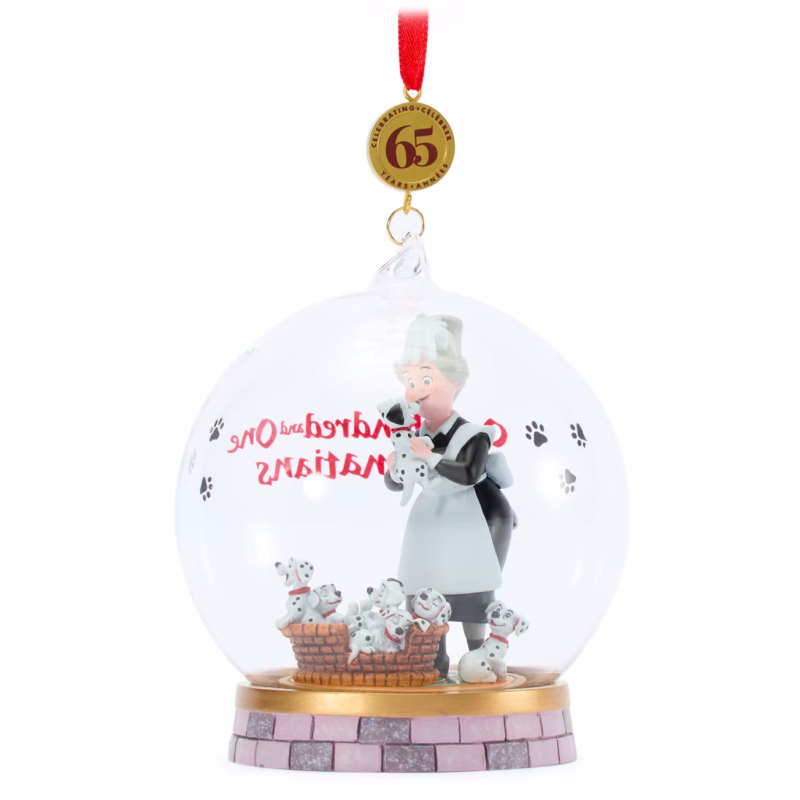 01 Dalmatians 65th Anniversary Legacy Sketchbook Ornament