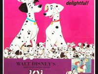 Original 101 Dalmatians Movie Poster 1960s
