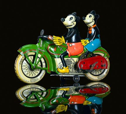 Tippco Mickey & Minnie Motorcycle